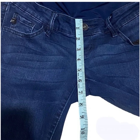 KanCan Maternity Flare Jeans Dark Wash Size 27 - Picture 10 of 11